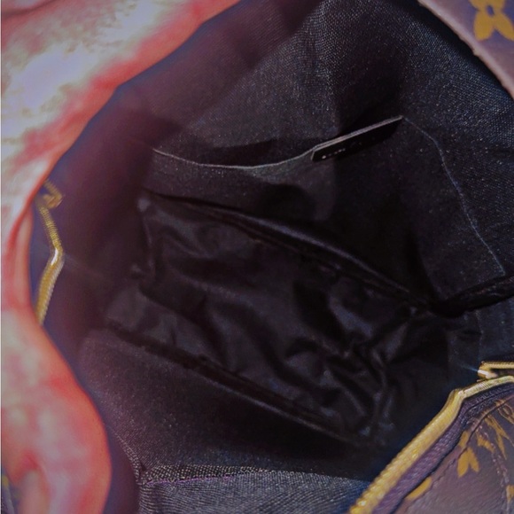 Louis Vuitton Dark Brown/Tan Monogram Backpack main image 4